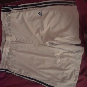 Adidas White Shorts